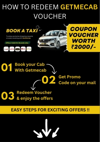 Getmecab  Redeem Coupon