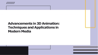 best 3d animation course