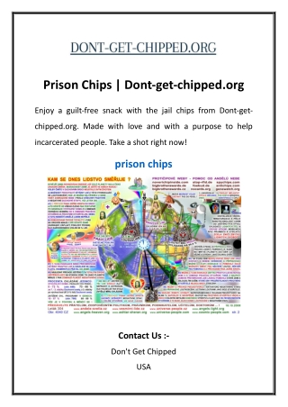 Prison Chips | Dont-get-chipped.org