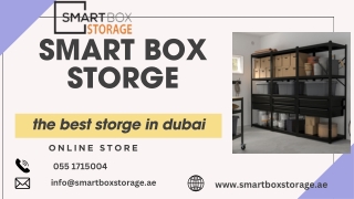 Secure and Convenient Storage in Dubai with Smart Box