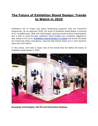 The Future of Exhibition Stand Design_ Trends to Watch in 2025