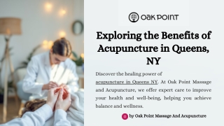 Exploring the Benefits of Acupuncture in Queens, NY
