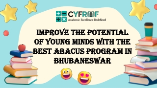 Improve the Potential of Young Minds with the Best Abacus Program in Bhubaneswar