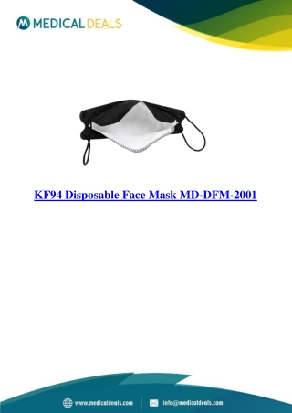 KF94-Disposable-Face-Mask-MD-DFM-2001