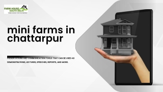 Mini Farms in Chattarpur – A Perfect Nature Escape by Farmhouse South Delhi