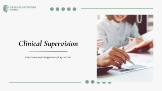 Clinical Supervision