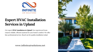 Expert HVAC Installation Services in Upland