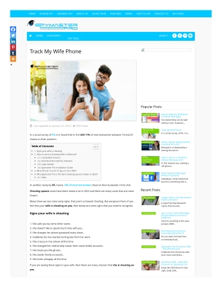 Track My Wife Phone