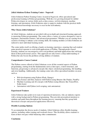 Python Training Center Nagercoil description - Copy