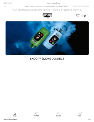 snoopy smoke