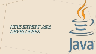 Hire Expert Java Developers