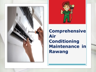 Comprehensive Air Conditioning Maintenance in Rawang