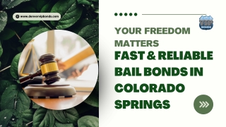 VIP Bail Bonds – Your Fast, Trusted & Affordable Bondsman in Colorado Springs