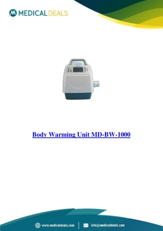 Body-Warming-Unit-MD-BW-1000
