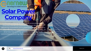 Solar Power Company