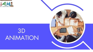 best 3d animation course