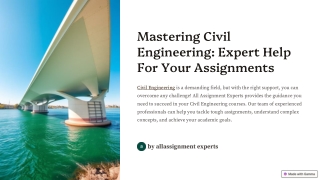 Mastering-Civil-Engineering-Expert-Help-For-Your-Assignments