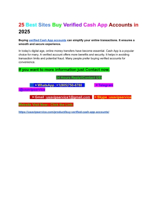 25 Best Sites Buy Verified Cash App Accounts in 2025 (1)