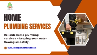 Reliable Home Plumbing Services for Every Household