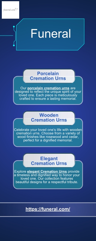 Porcelain Cremation Urns