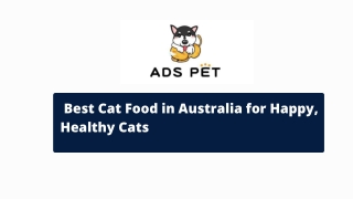 Best Cat Food in Australia for Happy, Healthy Cats