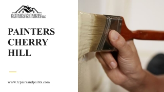 Expert Painters in Cherry Hill—Repairs & Paints