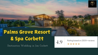 Palms Grove Resort & Spa Corbett