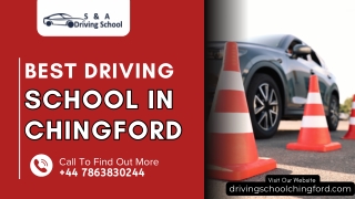 Pass Your Driving Test with S & A Best Driving School in Chingford