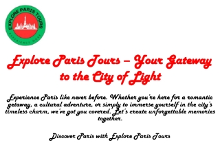 Best Paris Walking Tours – Explore Iconic Sights