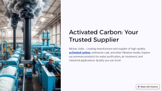 Activated Carbon Supplier