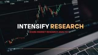 Intensify Research Services: Your Top Choice for the Best SEBI-Registered RA Fir
