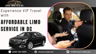 Experience VIP Travel with Affordable Limo Service in DC