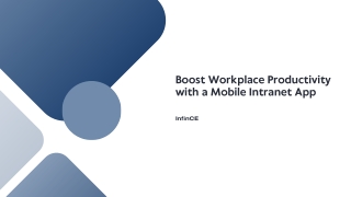 Boost Workplace Productivity with a Mobile Intranet App