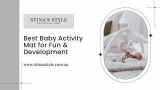 Best Baby Activity Mat for Fun & Development