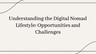 What Is a Digital Nomad? The Ultimate Guide to Remote Work and Travel