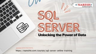 SQL Server: Unlocking the Power of Data – NareshIT