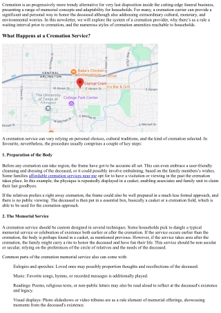 What Happens at a Cremation Service? Understanding the Process, Waiting Period,