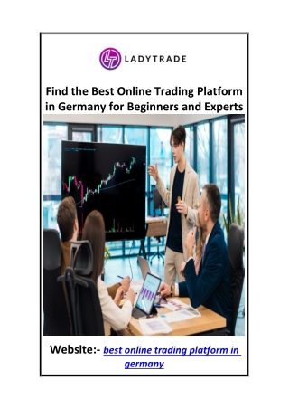 Find the Best Online Trading Platform in Germany for Beginners and Experts
