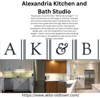 Alexandria Kitchen & Bath Studio
