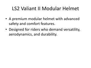 LS2_Valiant_II_Helmet_Presentation