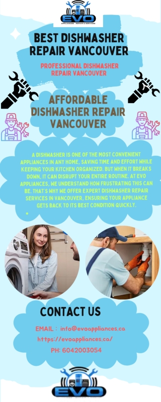 Best Dishwasher Repair Vancouver