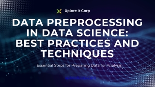 Data Preprocessing in Data Science Best Practices and Techniques