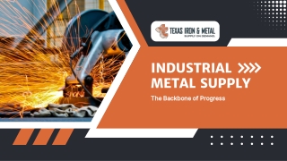 Industrial Metal Supply The Backbone of Progress