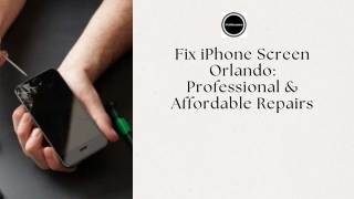 Fast & Affordable iPhone Screen Repair in Orlando – ifixorlando