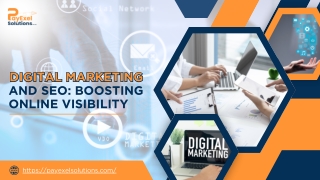Digital Marketing and SEO Boosting Online Visibility