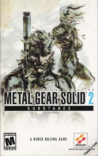 Metal Gear Solid 2 -  Substance Collage