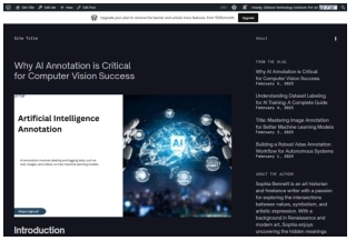 Why AI Annotation is Critical for Computer Vision Success