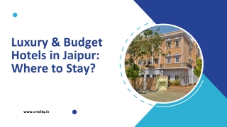 Best Hotel in Jaipur: Luxury & Budget Stays for Every Traveler