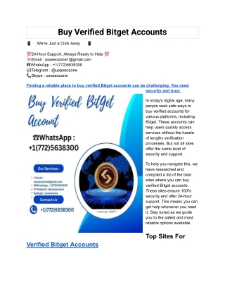 Buy Verified Bitget Accounts (3)