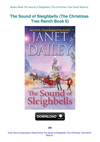 Books Read The Sound of Sleighbells (The Christmas Tree Ranch Book 6)